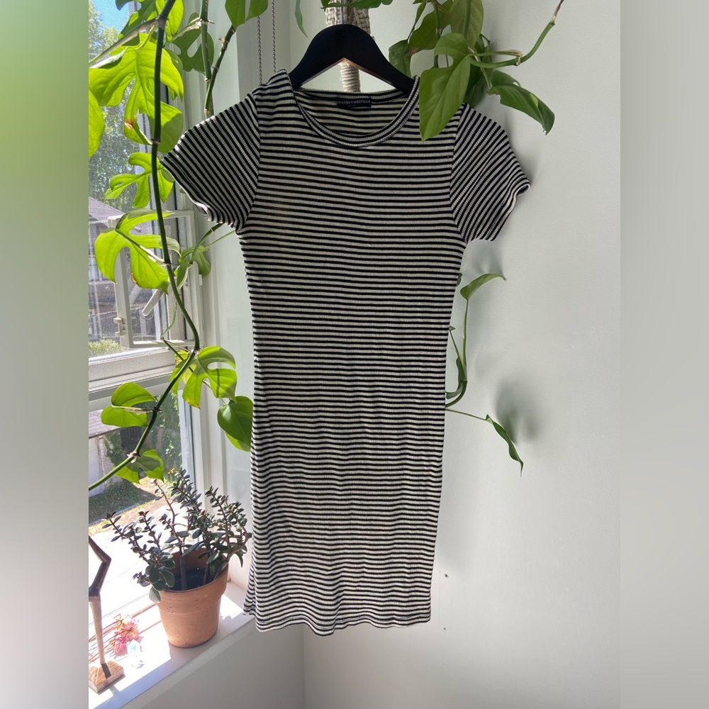 Brandy Melville striped mini dress